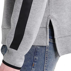 Sweat à capuche zippé pour homme, design tendance, confortable, style streetwear, prix le plus bas, faible MOQ, vêtements de sport pour homme - Product Image 4