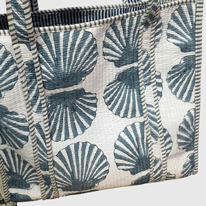 Sac fourre-tout bohème en coton avec imprimé floral rose, ouvert en haut, sac de shopping pour femme, utilisable toute l'année - Product Image 6