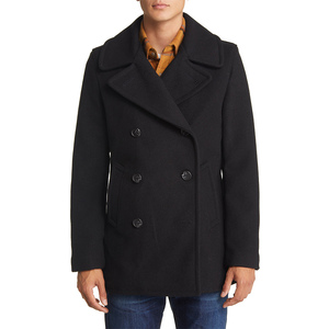 Manteau long décontracté pour homme en laine haut de gamme, croisé, ajusté, chaud, double face, automne-hiver - Product Image 2