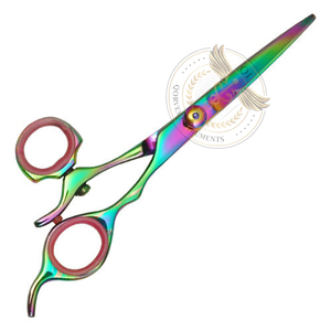 Tijeras de Peluquería Profesionales con Mango Giratorio, Tijeras de Acero Inoxidable para Cortar el Cabello, Suministros para Salón de Belleza, Calidad Grado A+ - Product Image 3