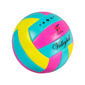 วอลเลย์บอลมาตรฐานน้ำหนักอย่างเป็นทางการ โครงสร้างแข็งแรงพิเศษ พื้นผิวบุนุ่ม นักกีฬามืออาชีพเลือกใช้สำหรับนักกีฬา ยี่ห้อ Solid Trader - Product Image 5