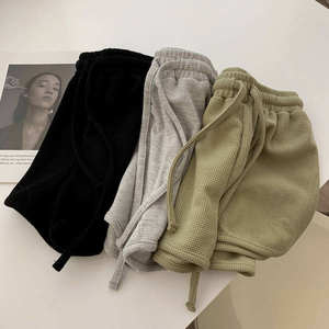 Shorts de Verano Personalizados para Mujer, Cintura Alta, Colores Sólidos, Secado Rápido, Ajuste Ceñido, Cintura Elástica, Cómodos, Nueva Moda, Gran Venta - Product Image 2