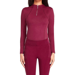 Lightweight Breathable Women Equestrian Show Shirt <b>Long</b> <b>Sleeve</b> Stylish Comfortable Horseback Riding Performance <b>Top</b> Selling - Product Image 4