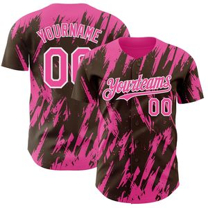 Camiseta de Béisbol Corta de Alta Calidad con Botones, Impresión Serigráfica, Nombres de Equipo Personalizados, 100% Algodón Orgánico Antibacterial, Unisex - Product Image 3
