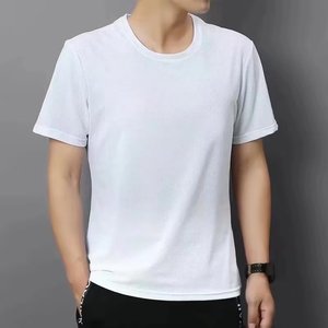 Camiseta Deportiva de Verano para Hombre con Logotipo Personalizado OEM, Estilo Moderno, Corte Regular, Malla Transpirable, Manga Corta, Cuello Redondo, Tallas Grandes, 100% Algodón, Informal - Product Image 2