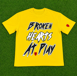 Camiseta Urbana Extra Grande Personalizada con Estampado Gráfico de Corazones Rotos, Algodón Grueso, Unisex, Fabricante OEM ODM - Product Image 3