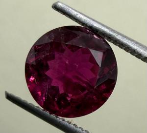 Turmalina Natural, Piedra Suelta, Genuina, Rosa, Corte Brillante Redondo, para Joyería, Anillo, Colgante, Regalo para Coleccionistas, Gema Rara, Redonda, 1.88ct - Product Image 2