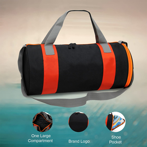 Bolsa de Gimnasio Impermeable con Logotipo Personalizado para Mujeres y Hombres, Bolsa Deportiva con Cierre de Cremallera y Correa de Hombro Ajustable - Product Image 2
