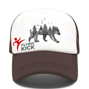 Gorras de béisbol perforadas personalizadas de alta calidad, impermeables, deportivas, tipo trucker, de malla, de 2 tonos, para exteriores. - Product Image 1