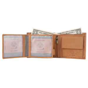 High Quality Handmade Genuine Leather <b>Wallet</b> for Men with Cartoon Truck Printing Vintage Fold Style Short Daily Use - Product Image 3
