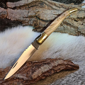 Mini Cuchillo Llavero de Regalo, Hecho a Mano, Hoja de Damasco Táctica, Cuchillos de Supervivencia y Caza, Llaveros - Product Image 5