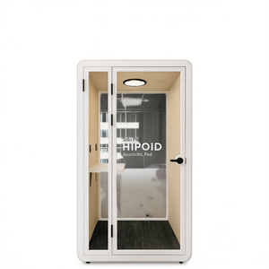 Cabines acoustiques de bureau Solo Plus HIPOD pour réunions intérieures à domicile avec intimité pour usage professionnel - Product Image 2