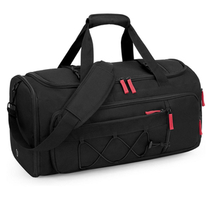 Travel <b>Backpack</b> 35L Nylon Carry On Luggage Fit Overhead Bin Flight Approved Size Black with Laptop Compartment - Product Image 1