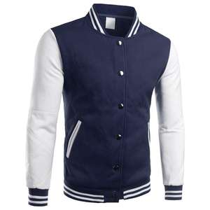 Meilleur Prix – Blouson de Baseball Vintage Universitaire pour Homme, Manches en Nylon/Coton, Respirant, Coupe-Vent, Grande Taille, Col Montant - Product Image 6