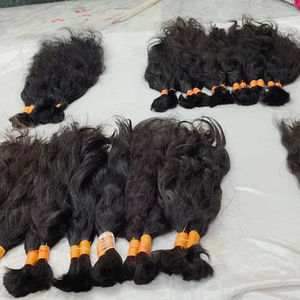 ผมหยักศกธรรมชาติผมลอนแบบอินเดียผมหยิกแบบเรมี่ผม100% ธรรมชาติผ้าคู่ - Product Image 4