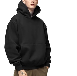 2025 chaqueta con capucha de estilo Unisex 100% algodón pesado Vintage lavado sudaderas con capucha de gran tamaño hombres mujeres estampado en blanco sudaderas básicas - Product Image 3