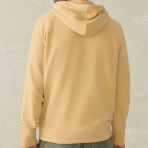 Customized Half Zip <b>Velour</b> Fleece Hoodie for Men Eco-Friendly Winter Vintage Oversized Casual <b>Sweatshirt</b> - Product Image 4
