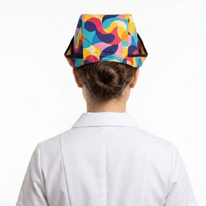 Doctor Surgical Knitted Eco-Friendly Nursing <b>Scrub</b> <b>Cap</b> for Hospital Staff Nurses with Customization - Product Image 2