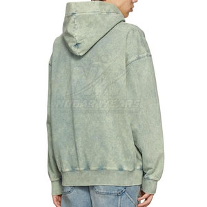 Sudaderas con efecto acid wash, tela lavada con tacto suave, perfectas para ropa urbana, conjuntos informales y uso diario. - Product Image 4