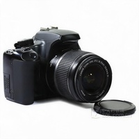 Kamera DSLR 1000D Bekas dengan Kit Lensa 18-55mm, 10.1MP Digital SLR untuk Pemula, Kompatibel dengan Lensa 50mm, 55-250mm, 75-300mm