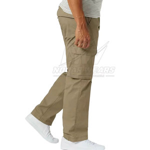 Pantalones Cargo para Hombre, Pantalones Utilitarios Resistentes con Tela Suave, Bolsillos Prácticos y Comodidad Diaria Relajada - Product Image 2