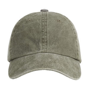 Casquette de baseball en coton lavé vert sauge, respirante, imperméable, non structurée, style Dad Hat, réglable, décontractée, pour l'extérieur, unisexe, vente en gros - Product Image 2