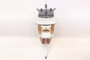 SUNSEEKER YACHT 161 | Handcrafted Painted <b>Wooden</b> <b>UK</b> Modern Yacht Model Sport Theme for Business Gift Home Decoration - Product Image 6