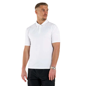 Chemises polo blanches pour hommes personnalisées, 100% coton, respirantes, manches courtes, tissu uni, décontractées, grandes tailles, logo imprimé - Product Image 1