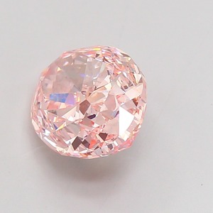 Diamant CVD rose intense fantaisie de 5,5 carats, de forme ovale modifiée, de luxe, cultivé en laboratoire, clarté VVS2, polissage excellent, diamant non monté - Product Image 2