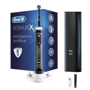 Cepillo de Dientes Eléctrico Recargable Inteligente Oral B Genius X 20000 Negro con Cabezal Redondo para la Higiene Bucal Diaria - Product Image 5