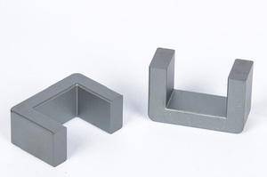 หม้อแปลงไฟฟ้ารูปตัวยูสำหรับเฟอร์ไรต์นุ่ม Mn-Zn UU40/52การนำไฟฟ้าสูง - Product Image 2