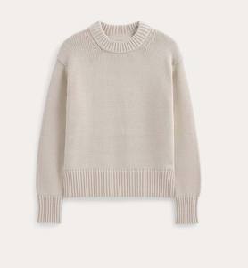 Suéter de Punto para Mujer con Textura Decorativa - Jersey Cálido de Invierno - Jersey de Color Sólido Femenino de Alta Calidad, Suave y Transpirable - Product Image 1