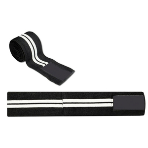 WABSON High Quality Natural Rubber/PVC Non-Slip Waterproof Breathable <b>Knee</b> <b>Wraps</b> for Weightlifting Workout Professional - Product Image 1