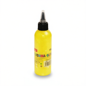 Colla Glitterata Ilan 120G Gialla Brillante Adesivo per Decorazioni Fai-da-Te - Product Image 1