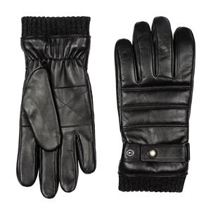 Gants d'hiver en cuir véritable de qualité supérieure, doublés thermiquement pour le froid, le travail en extérieur, la conduite et le confort en voyage - Product Image 1
