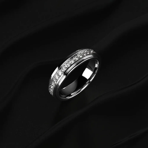 0.6Ct Lab Grown Cut Diamond <b>Ring</b> Royal Look's for Men Premium Design Gold Plated Luxury IGI Certified Sale Export VVS-VS Clarity - Product Image 3