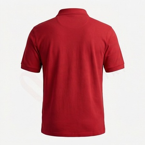 Camisa de Manga Corta Azul Marino para Hombre, 100% Poliéster Piqué, Casual, Transpirable, Antiarrugas, Corte Regular, Diseño de Punto Sólido - Product Image 2