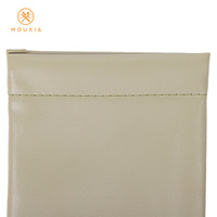 Étui à lunettes en cuir PU souple, tube droit, ultra-plat, ouverture supérieure, sac à lunettes personnalisé avec logo, emballage portable pour le rangement des lunettes