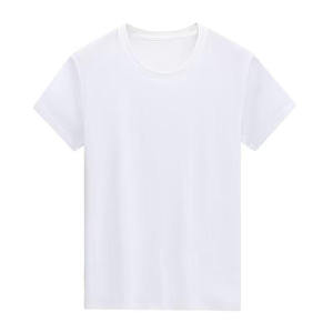 Wholesale Unisex Casual Jersey T-Shirts-Eco-Friendly Breathable Quick Dry Summer Wear Petal Sleeve 240g 100% Cotton Custom Logo - Product Image 3