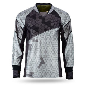 Camiseta de Paintball para Hombre Impact - Color y Logotipo Personalizables, 100% Poliéster, Resistente al Agua, Mangas Largas, Protecciones para Codos en Oferta - Product Image 1
