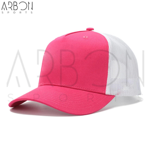 Casquettes 5 panneaux de haute qualité, décontractées, classiques, roses et blanches, pour le sport et les activités de plein air, avec coutures de qualité, pour hommes et femmes, style streetwear élégant. - Product Image 4