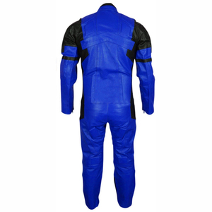 Combinaison de course en cuir pour moto, combinaison de course en cuir personnalisée pour moto, poches de protection, avec la meilleure qualité OEM pour la course à moto - Product Image 3