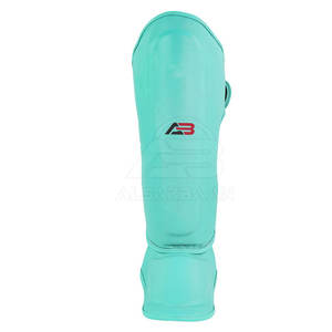 Protections de tibia en tissu confortable, design personnalisé avec votre propre logo, sangles réglables, pour l'entraînement. - Product Image 6