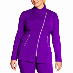 Conjunto de Uniformes Médicos para Mujer 2026 al por Mayor: Chaqueta Elástica Cómoda con Cremallera y Bolsillos, Uniformes de Enfermería - Product Image 6