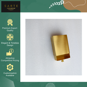 Made India Modern Design Water Resistant Eco-Friendly Luxury Kitchen Dining Table Accessory Solid Brass Safety <b>Matchbox</b> Cover - Product Image 2