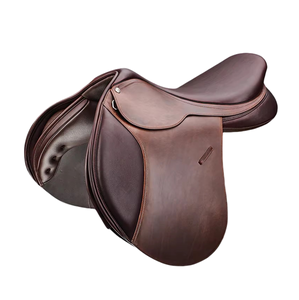 Professional English Horse Saddle High Quality Leather Lightweight Strong Durable <b>Equestrian</b> Saddle for Jumping Training - Product Image 1