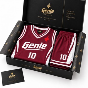 Ensemble de maillot et short de basketball athlétique pour hommes, léger, respirant, pour l'entraînement en équipe, les matchs et les compétitions - Product Image 6