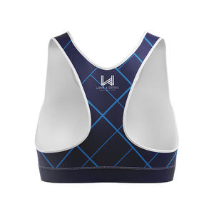 Soutien-gorge de sport personnalisé pour femme, imprimé floral, haute qualité, maintien élevé, dos nu, sans coutures, pour yoga et gym, grandes tailles - Product Image 5