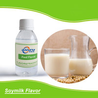 Arôme de lait de soja liquide pour boissons, milkshakes à base d'eau, boisson végétalienne soluble dans l'eau