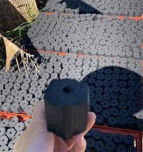 Premium Quality <b>Pillow</b> <b>Shape</b> Coconut Charcoal Briquette High Heat Smokeless Charcoal BBQ Grill Made In Vietnam - Product Image 1
